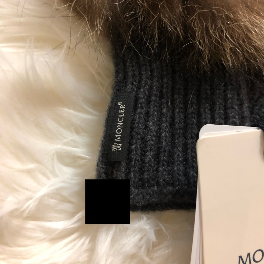 Moncler Cashmere, Wool, Leather and Marmot Fur New With Tags Size Small - Picture 3 of 8
